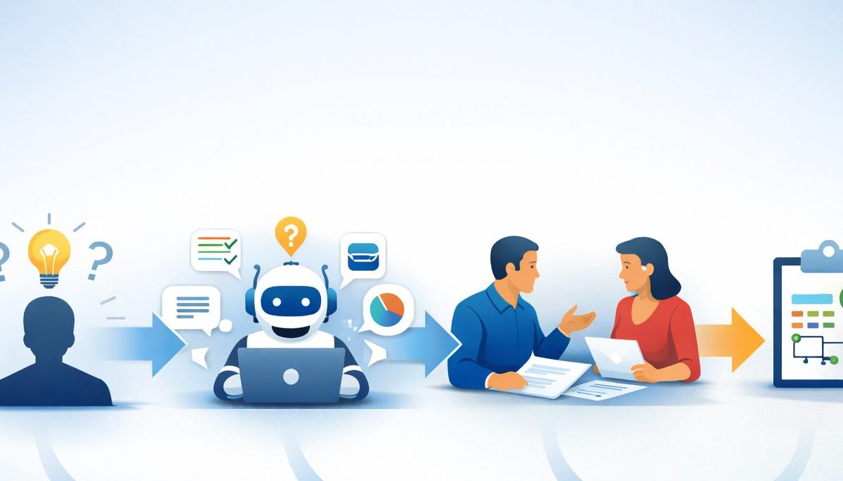  L’IA comme outil de structuration : transformer une idée floue en réflexion exploitable.